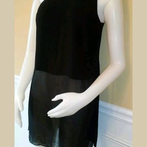 New XS long black sheer Guess top. $15